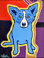 George Rodrigue Blue Dog Painting - Sold for $21,760 on 03-04-2023 (Lot 82).jpg